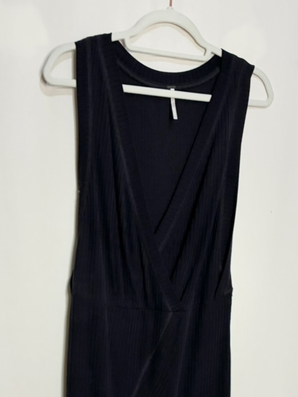 Free People Rising Sun Ribbed Wrap Dress - Picture 3 of 6